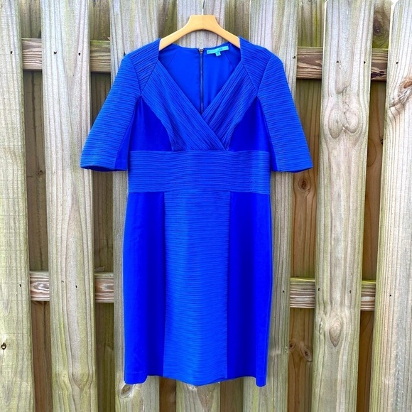 ANTONIO MELANI Dresses & Skirts - Antonio Melani Electric Cobalt Blue Bandage Dress